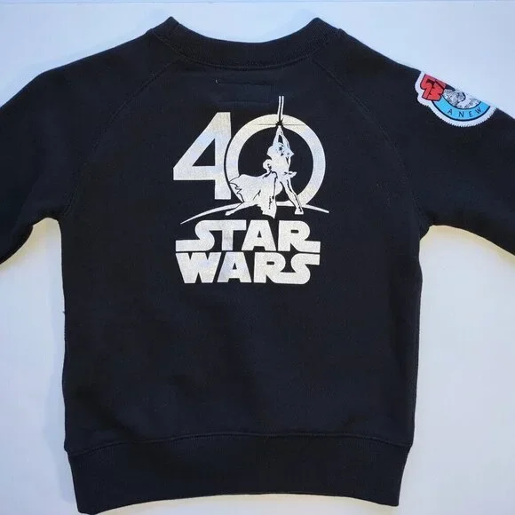 GAP x Star Wars 40th Anniversary Sweatshirt Baby GAP 18-24 Months NWT Pullover - Picture 1 of 8